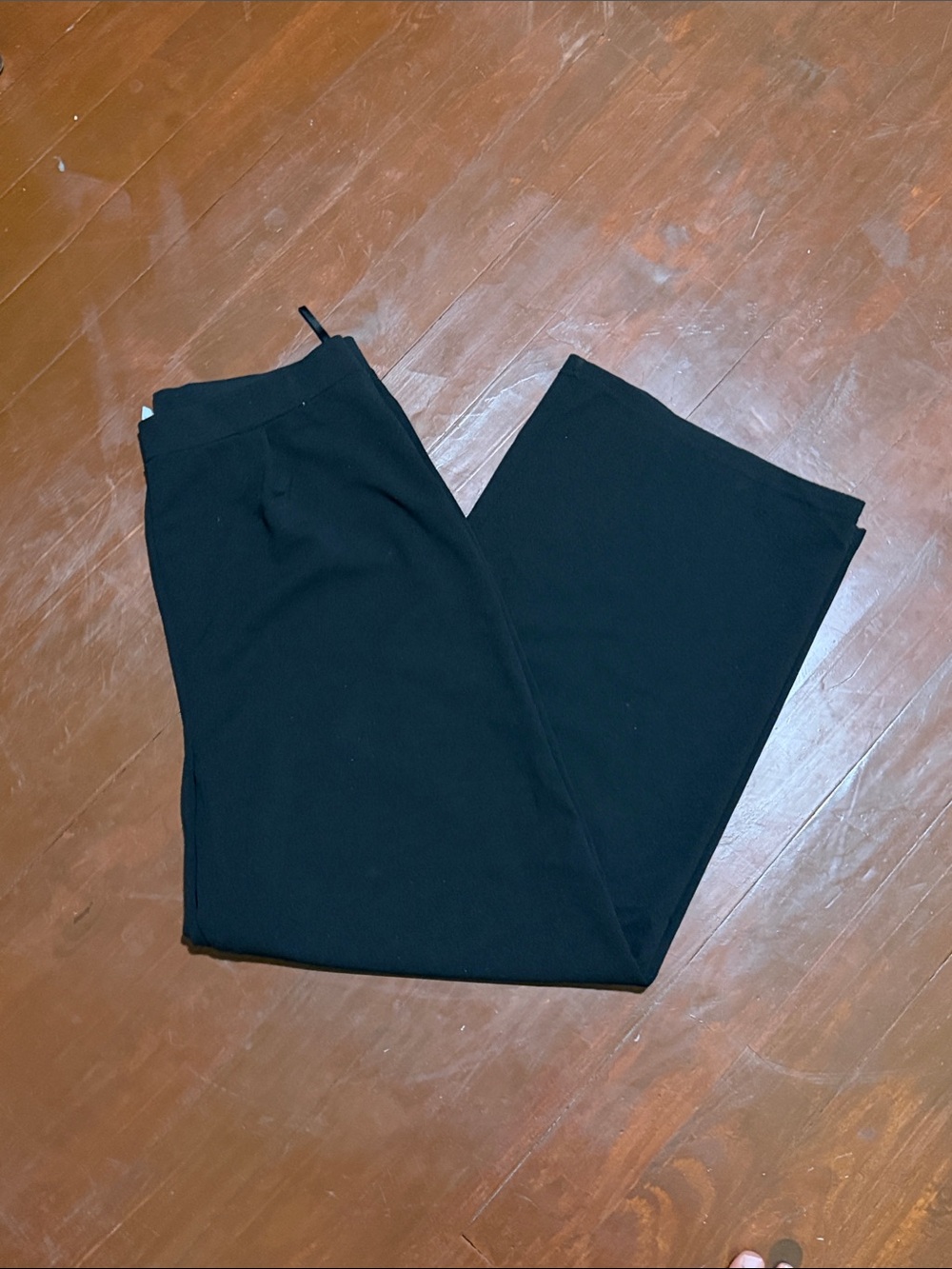 Women’s Black Wide-Leg Pants - Classic Everyday Style